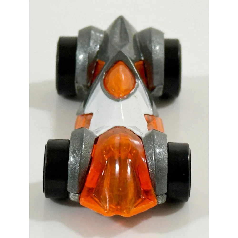 Hot Wheels Blastous 2 Kids 1:64 Orange Silver Grey Diecast Toy Racing Car